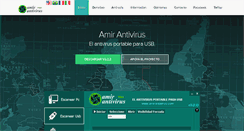 Desktop Screenshot of amirantivirus.com