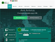 Tablet Screenshot of amirantivirus.com